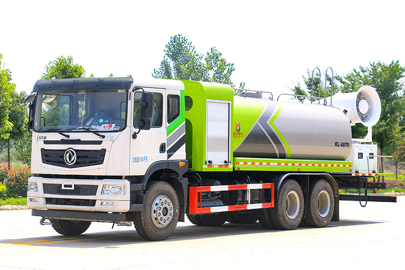 東風(fēng)華神T5后八輪抑塵車(chē)（17方）（圓罐）（60~100米霧炮）