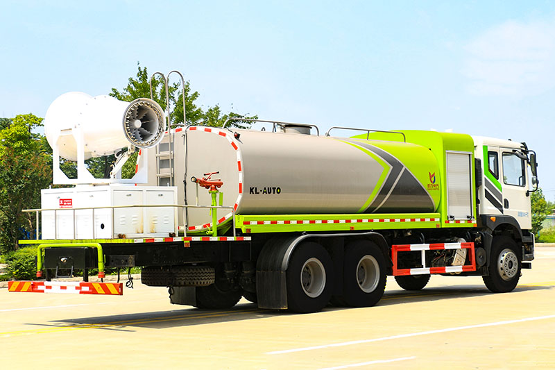東風(fēng)華神T5后八輪抑塵車(chē)（17方）（圓罐）（60~100米霧炮）