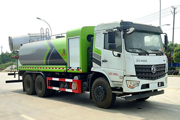 東風專底D3L后雙橋抑塵車（17方）（60~100米霧炮）