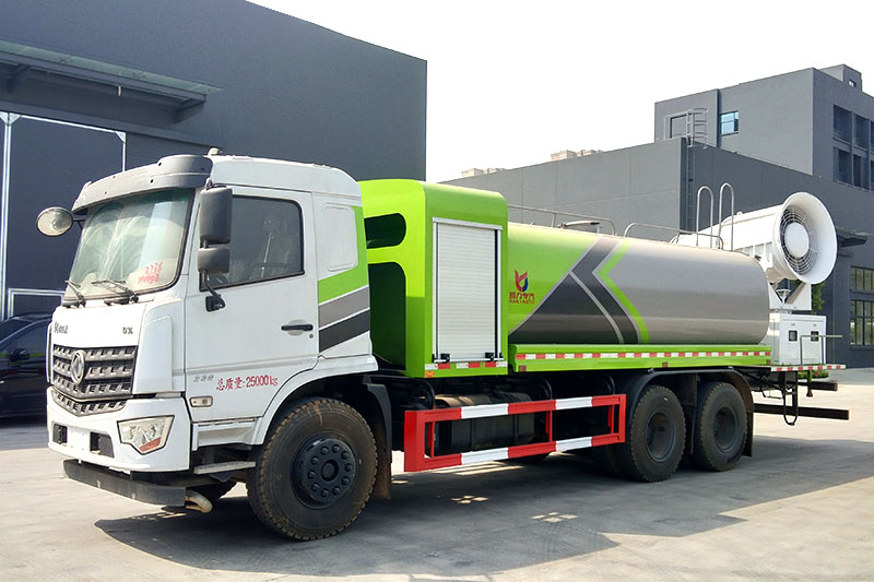東風專底D3L后雙橋抑塵車（17方）（60~100米霧炮）