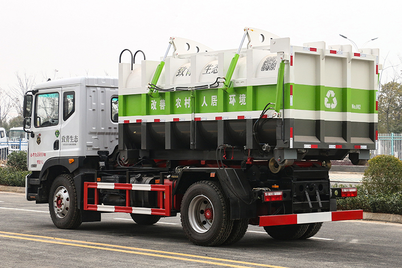 （套臂）東風(fēng)D9套臂垃圾車（10方 12方）