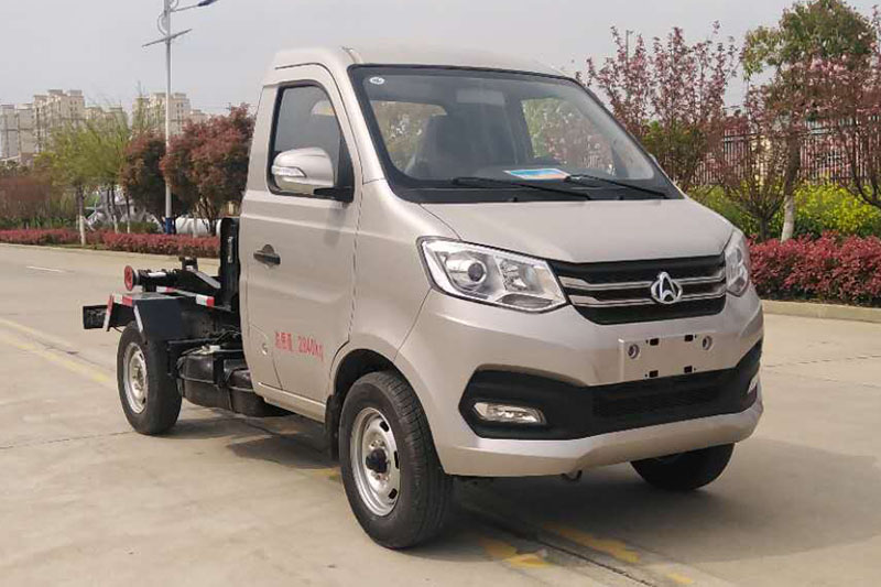 （藍牌）長安勾臂垃圾車（單輪）（3方）