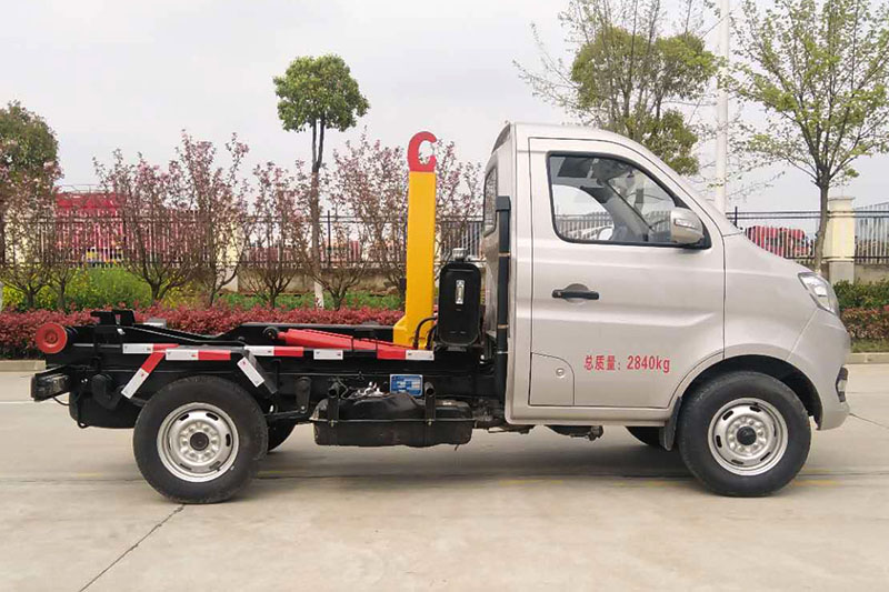 （藍牌）長安勾臂垃圾車（單輪）（3方）