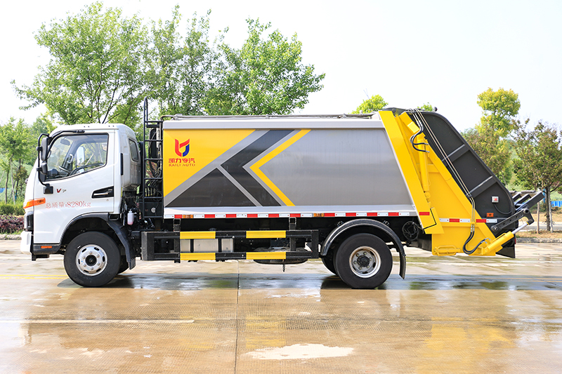 江淮駿鈴V7壓縮式垃圾車（9方）