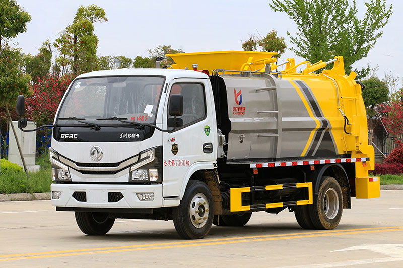 東風(fēng)小多利卡餐廚垃圾車(chē)（廂式）（6方）