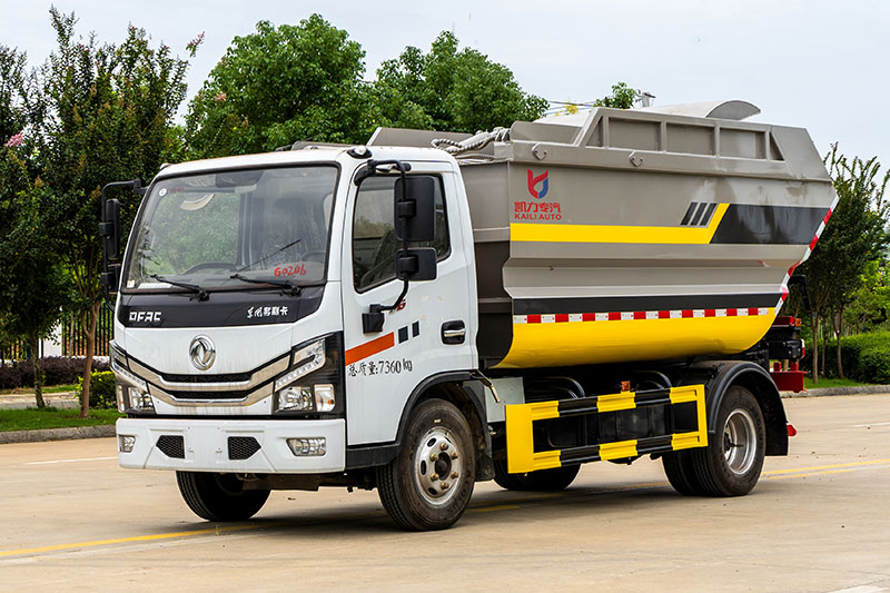 東風小多利卡無泄漏后裝掛桶垃圾車（6.5方）