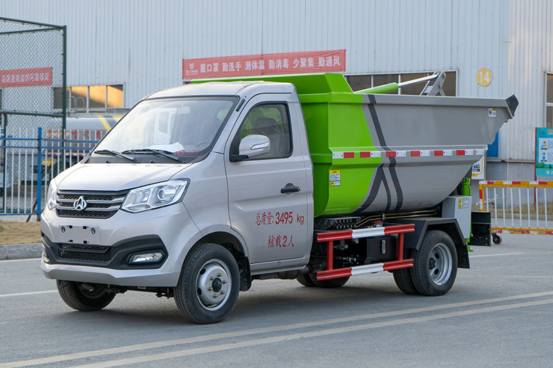 長安（后雙輪）無泄漏后裝掛桶垃圾車（4方）