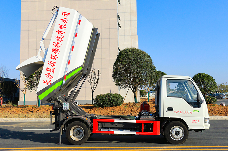 江淮康鈴X1無泄漏后裝掛桶垃圾車（3.5方 3方）