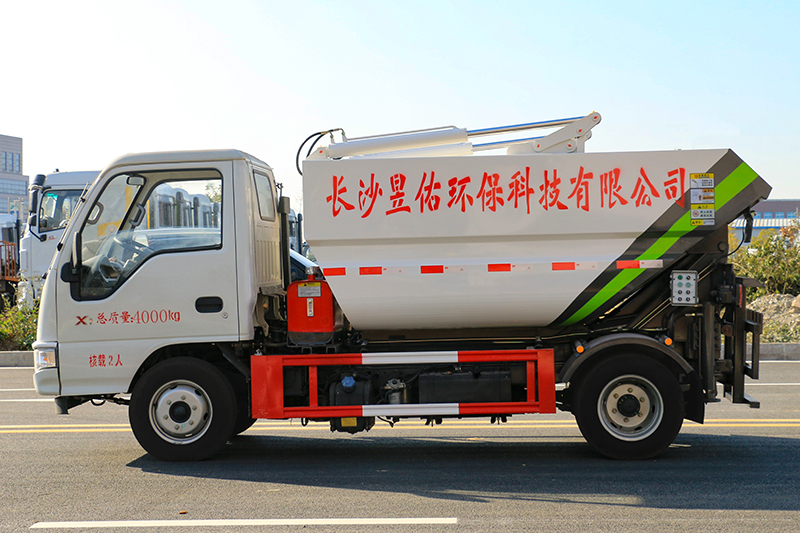 江淮康鈴X1無泄漏后裝掛桶垃圾車（3.5方 3方）