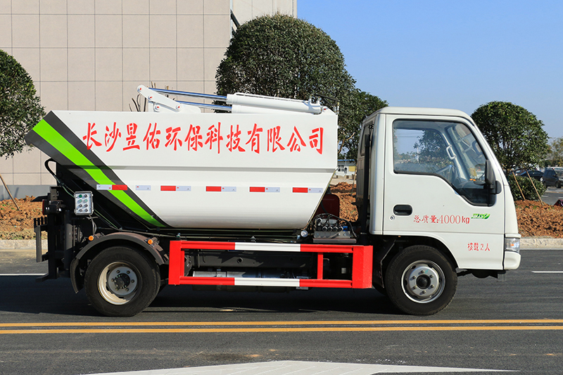 江淮康鈴X1無泄漏后裝掛桶垃圾車（3.5方 3方）