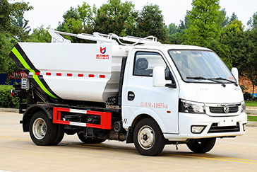 東風途逸無泄漏后裝掛桶垃圾車（3方）