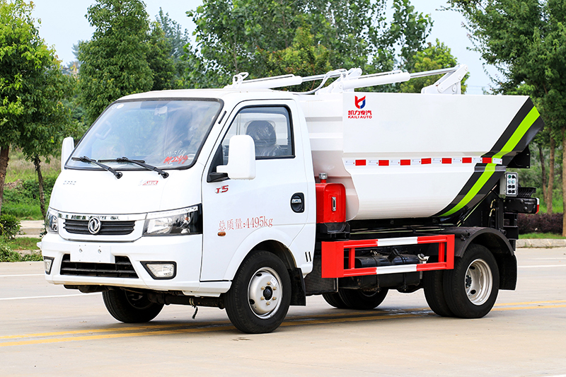 東風途逸無泄漏后裝掛桶垃圾車（3方）